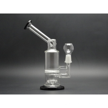 Wholesale Price! Glass Oil Rig with Honeycomb Perc and Tyre Perc